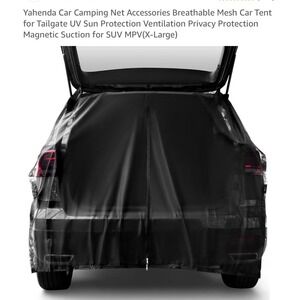 Car Camping‎ Net Tent Tailgate SUV Breathable Mesh Sun UV Protection Privacy